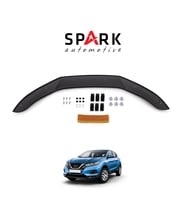 Nissan Qashqai 2017-2021 Yıl Aralığı Uyumlu Kaput Rüzgarlığı 3mm