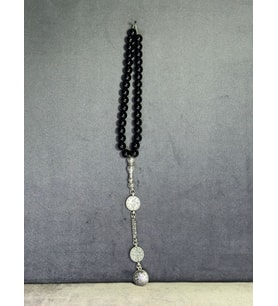 Oniks Taşı Tesbih 7 MM x 7 MM