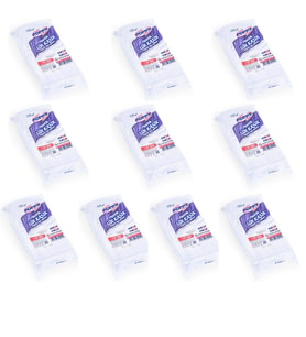 Poppy Plastik Lüx Şeffaf Kaşık - 18 Cm. - 3.2 Gr. - 50 Adetlik 10 Paket