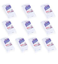 Poppy Plastik Lüx Şeffaf Kaşık - 18 Cm. - 3.2 Gr. - 50 Adetlik 10 Paket