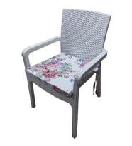 MİRZADE6 Adet Duck Bezi Rattan Minderi-eltm-taç32411/02