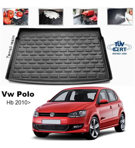 Volkswagen Polo Bagaj Havuzu Paspası 2010-2016