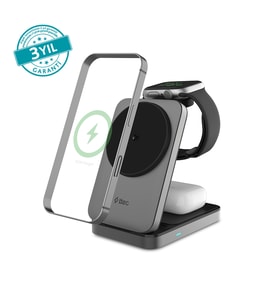 ttec AirCharger Fold Pro 2 Qi2.2/MagSafe Özellikli 25W Katlanabilir Kablosuz Hızlı Şarj Standı–2KS45