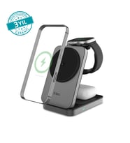 ttec AirCharger Fold Pro 2 Qi2.2/MagSafe Özellikli 25W Katlanabilir Kablosuz Hızlı Şarj Standı–2KS45
