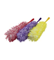 RENKLİ İP  TOZ ALMA PÜSKÜLÜ   PÜSKÜL=36 CM + RENKLİ PLASTİK SAP=19CM = 55CM  BRKT-910248 (4832)
