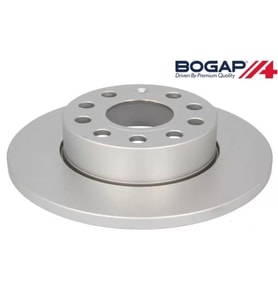 1K0615601ACKIT Fren Diski Arka Takım 2 Adet Geomet Tip - Caddy-Golf 5-Octavia-Touran