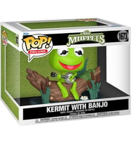 Funko Pop! Deluxe: The Muppets - Kermit The Frog With Banjo - Koleksiyon Vinil Figür - Hediye Fikri