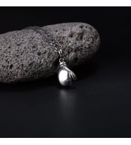 925 Ayar Gümüş Boksör Eldiveni Kolye Silver