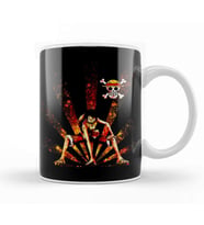 One Piece Grunge Luffy Kupa Bardak Porselen
