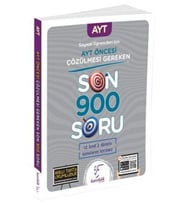 Karekök Yayınları Karekök 2023 1.dönem Ayt Son 900 Soru ( Sayısal ) (Çok Renkli)