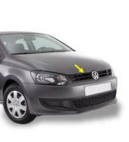 VW Polo 2010-2014 Ön Panjur Kromsuz Siyah Tip 6R0853651B