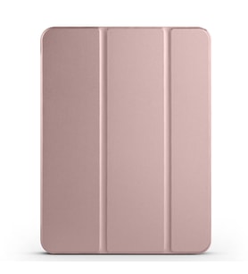 Apple iPad Pro 11 2025 M5 Uyumlu Zore Smart Cover Kalem Bölmeli Standlı 1-1 Kılıf (Rose Gold Altın)