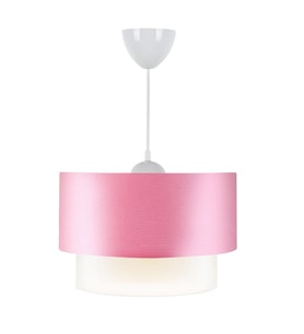 ArtGift Pasta Tekli Sarkıt Avize Pembe Kumaş