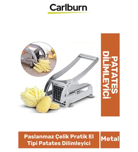 Özel Üretim Ergonomik Dayanıklı Paslanmaz Çelik İnce Eşit Bölen Pratik El Tipi Patates Dilimleyici