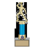 ODAK KUPA - Figürlü Kupalar - Masa Tenisi Erkek Figürlü Kupalar FG-005 B - 28 cm
