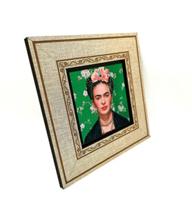 Frida Kahlo Portresi Baskılı MDF Tablo