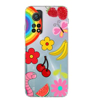 PrintiFy Xiaomi Mi 10 T ile Uyumlu Water Color 5  Kamera Korumalı Şeffaf  Kılıf