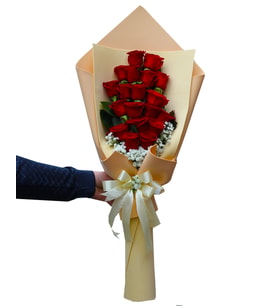 Aşkın Simgesi  20'Li Kırmızı Gül Buketi