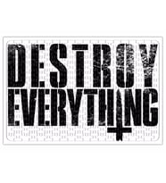 Destroy Everythıng Rammstein Puzzle 240 Parça Yapboz