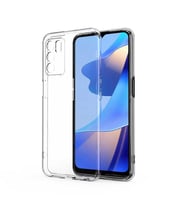 Oppo A16 Kılıf Kamera Korumalı Süper Silikon Kapak (Renksiz)