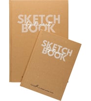 Fanart Academy Ciltli A5 Kraft Sketch Pad 96yp 80gr  - Kraft