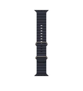 ScHitec 42-49mm Yeni Nesil Apple Uyumlu Akıllı Saat Kordonu Silikon Lacivert
