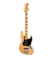 Squier 0374550521 Classic Vibe '70s Jazz Bass V 5 Telli Gitar (Naturel) Doğal Ahşap Görünüm 5 Telli Yapı ve Blok İşaretçiler