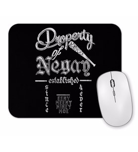 The Walking Dead Property of Negan Mouse Pad