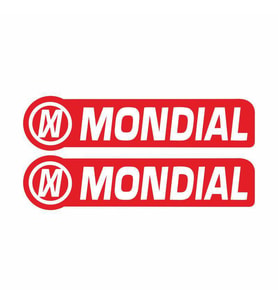 MONDİAL KIRMIZI CG DEPO YAN DAMLA STİCKER