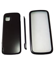 Nokia 5230 Kapak Nokia 5230 uyumlu Siyah Kenar Kapak Arka Kapak ve Kalem