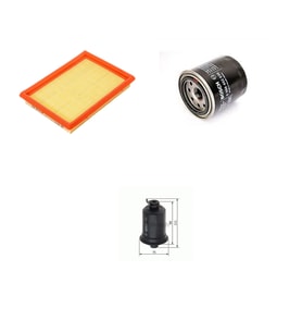 Bosch Filtre Bakım Seti Honda Cıvıc 1.4 90 Beygir Klimasız 1996-2001 Hava + Yağ f. + Yakıt Filtre Bosch