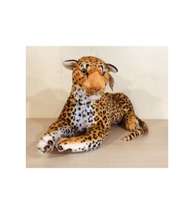Peluş Kaplan Dev Boy 60 Cm (Çok Renkli)