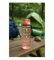 Suluk & Su Şişesi & Sporcu Matara Turuncu 1000 Ml