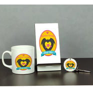 Süper Anneye Hediye Üçlü Set (Kupa + Telefon Standı + Anahtarlık)