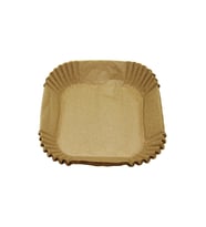 AİR FRYER 50 PARÇA  KARE - 16X4.5CM KAĞIT PİŞİRME KALIBI (5343)