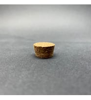Tıpa  17mmx15mmx10mm   , Küçük şişeler için  x 25 adet (Kahverengi)