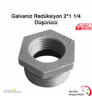 Galvaniz Redüksiyon 2*1 1/4 Düşürücü