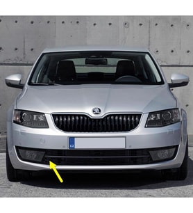 Skoda Octavia 3 A7 2013-2017 Ön Tampon Sağ Sis Farı Kapağı 5E0807682