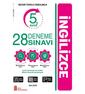 5. Sınıf 28 Deneme Sınavı İngilizce