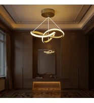 Aura Eskitme Ultra Power Beyaz Ledli Avize Sarkıt Tekli Avize