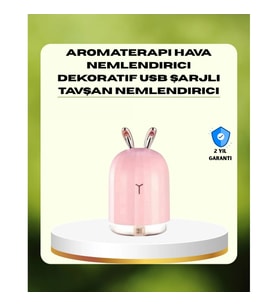 Mey İthalat® 200 ml Ultrasonik Aroma Difüzör ve Hava Nemlendirici Gece Lambalı