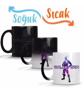 Fortnite Galaxy Skin Sihirli Kupa Bardak Porselen