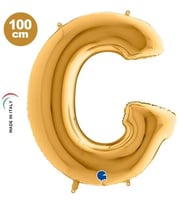 Folyo Harf G Gold 40 inç 101 Cm- grabo