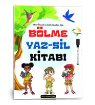 Bölme Öğreten YAZ-SİL Kitabı