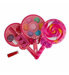 Lolipop Şekilli 2 Katlı Makyaj Güzellik Seti