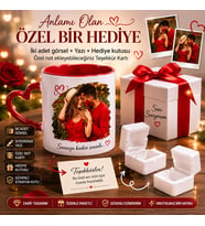 Kişiye Özel Kırmızı Kalp Kulplu Kupa Bardak (Kalpli Kırmızı)