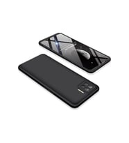 Oppo Reno 4 Lite Uyumlu Kılıf Zore Ays Kapak (Siyah)
