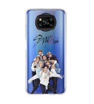 Poco X3 Pro / X3 NFC Uyumlu Stray Kids Tasarımlı Şeffaf Telefon Kılıfı