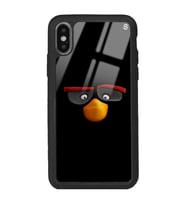 iPhone X Black Tasarımlı Glossy Telefon Kılıfı