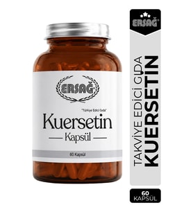 ERSAĞ Kuersetin Ekinezya ve C Vitamini İçeren Takviye Edici Gıda 60 Kapsül